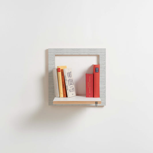 Fläpps Shelf 40×40 – Watercolor Stripes