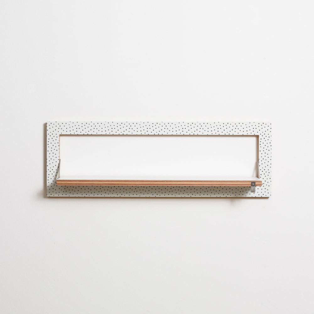 Fläpps Shelf 80×27 – Watercolor Dots