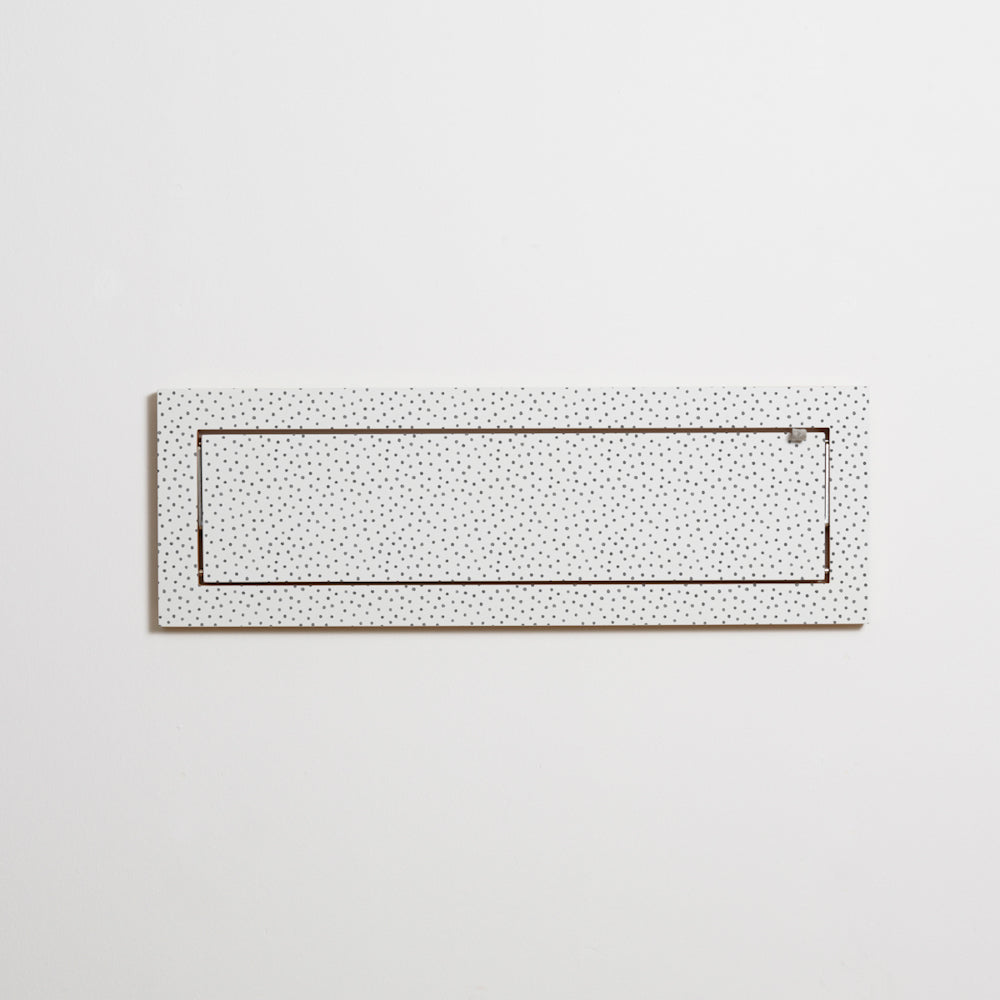 Fläpps Shelf 80×27 – Watercolor Dots