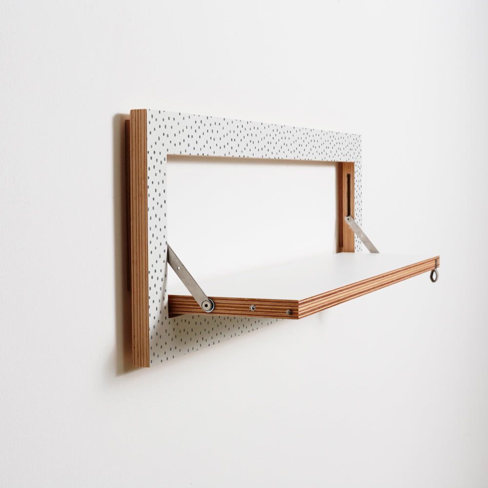 Fläpps Shelf 80×27 – Watercolor Dots