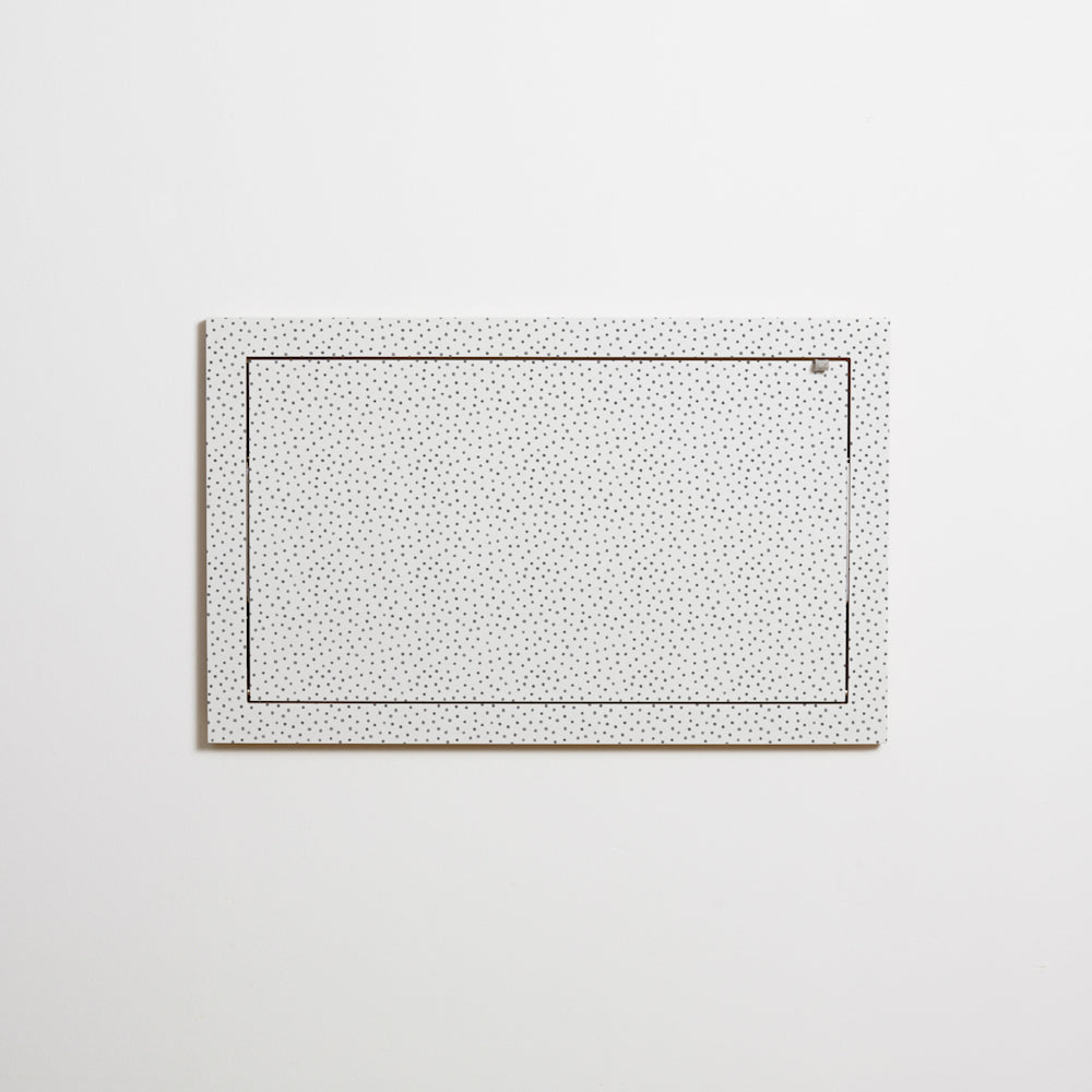 Fläpps Secretary Wall Desk 80x50-1 – Watercolor Dots – Kind of Style