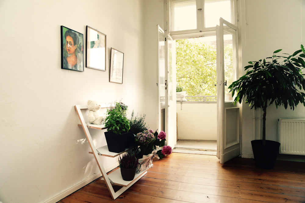 White Fläpps Leaning Shelf 80×100-3