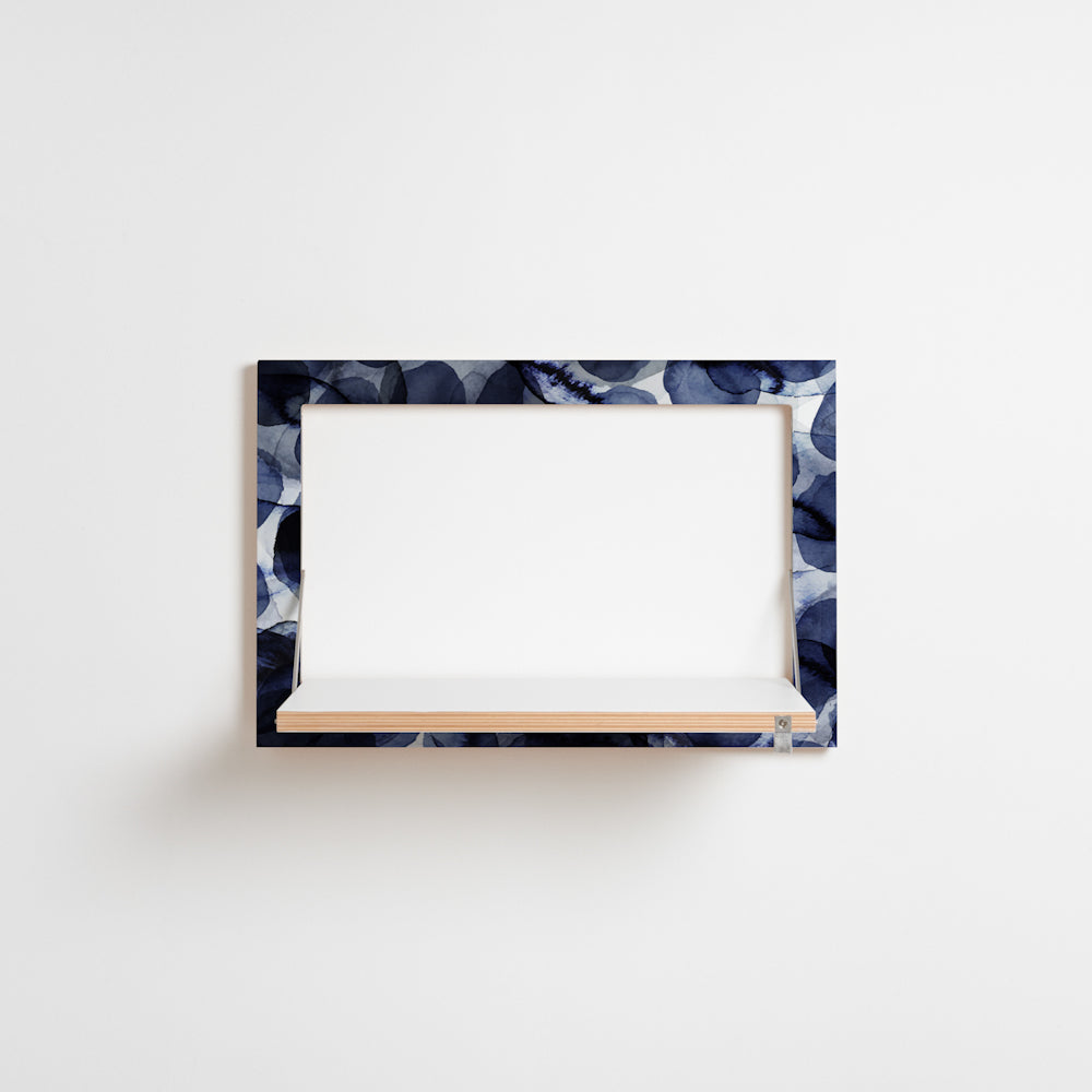 Fläpps Shelf 60×40 – Bubbles Indigo – Pattern Studio