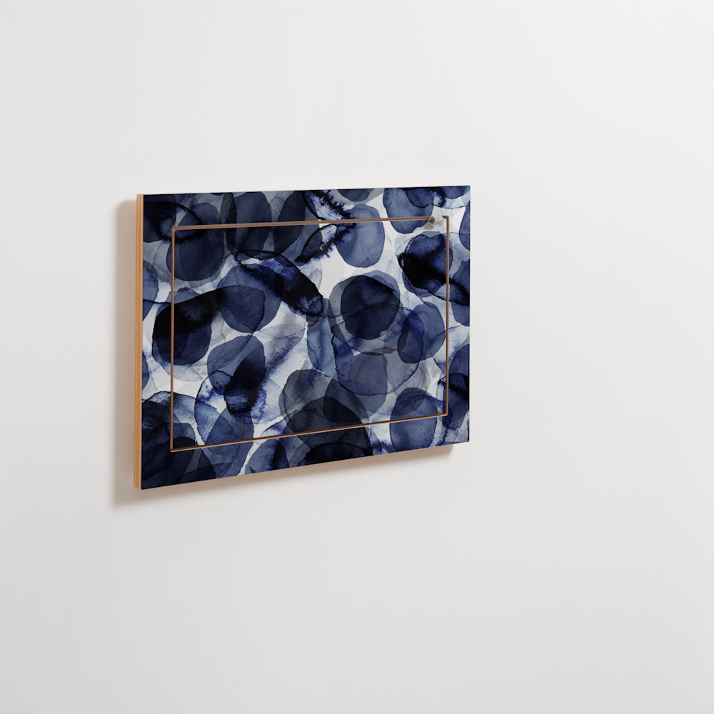 Fläpps Shelf 60×40 – Bubbles Indigo – Pattern Studio