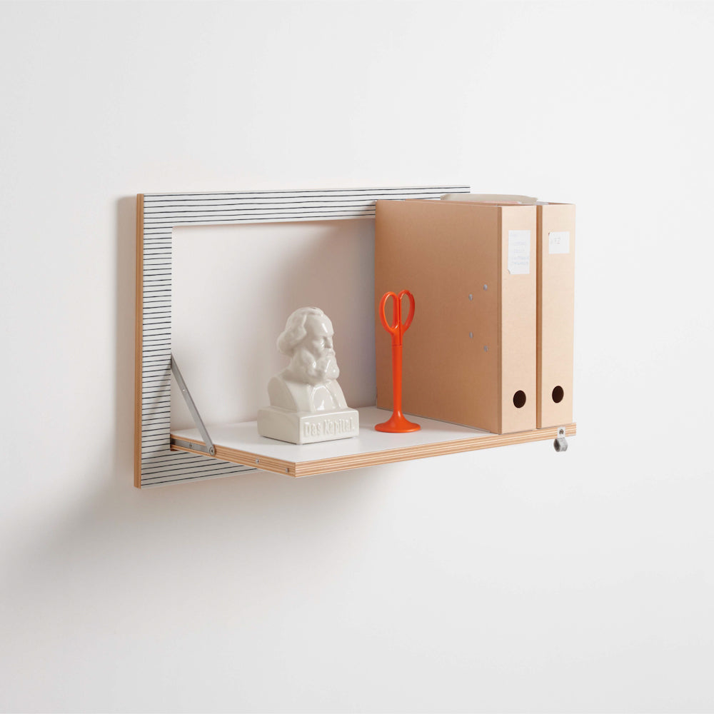 Fläpps Shelf 60×40 – Watercolor Stripes
