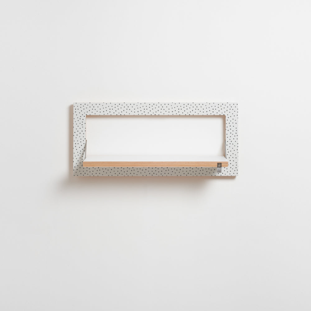 Fläpps Shelf 60×27 – Watercolor Dots