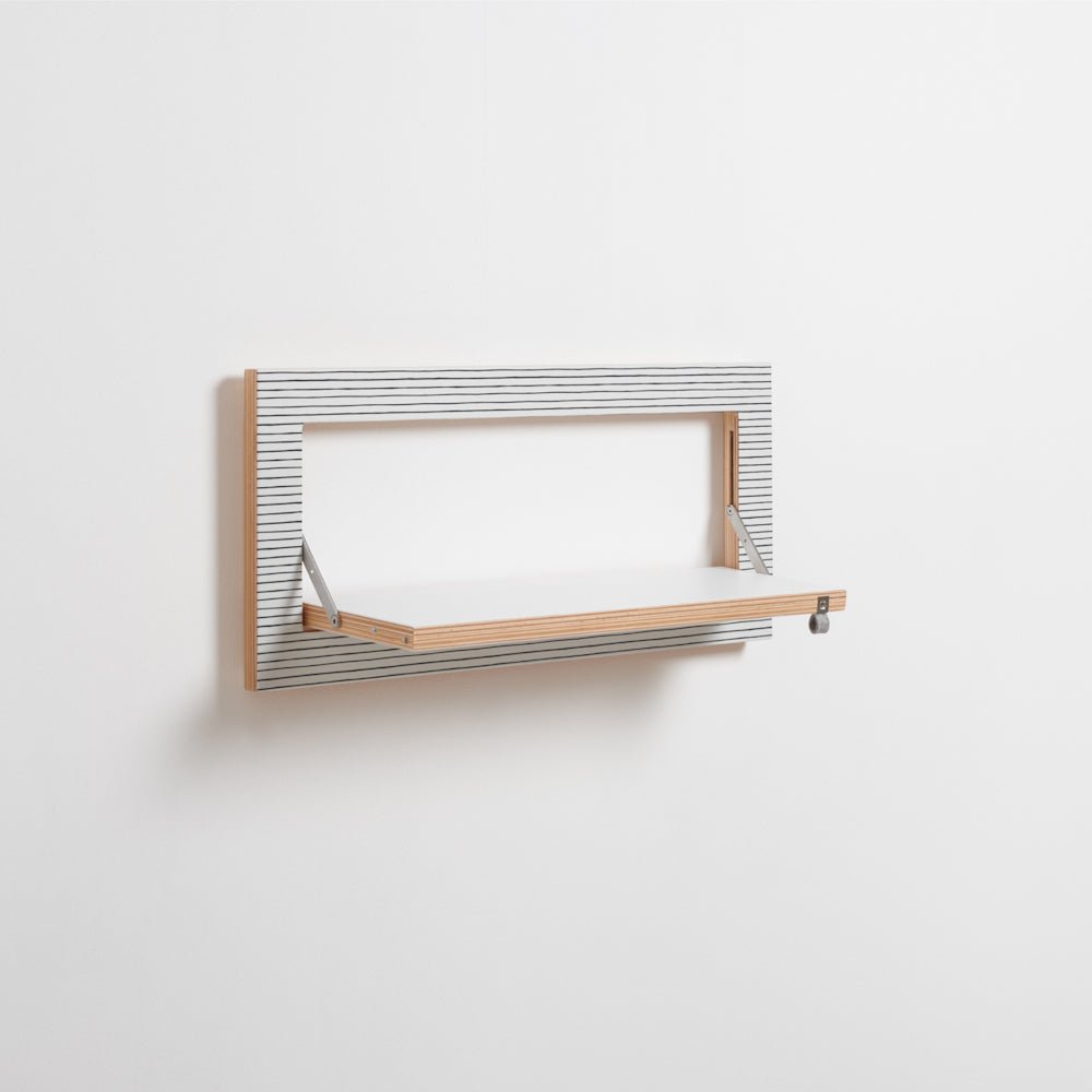Fläpps Shelf 60×27 – Watercolor Stripes