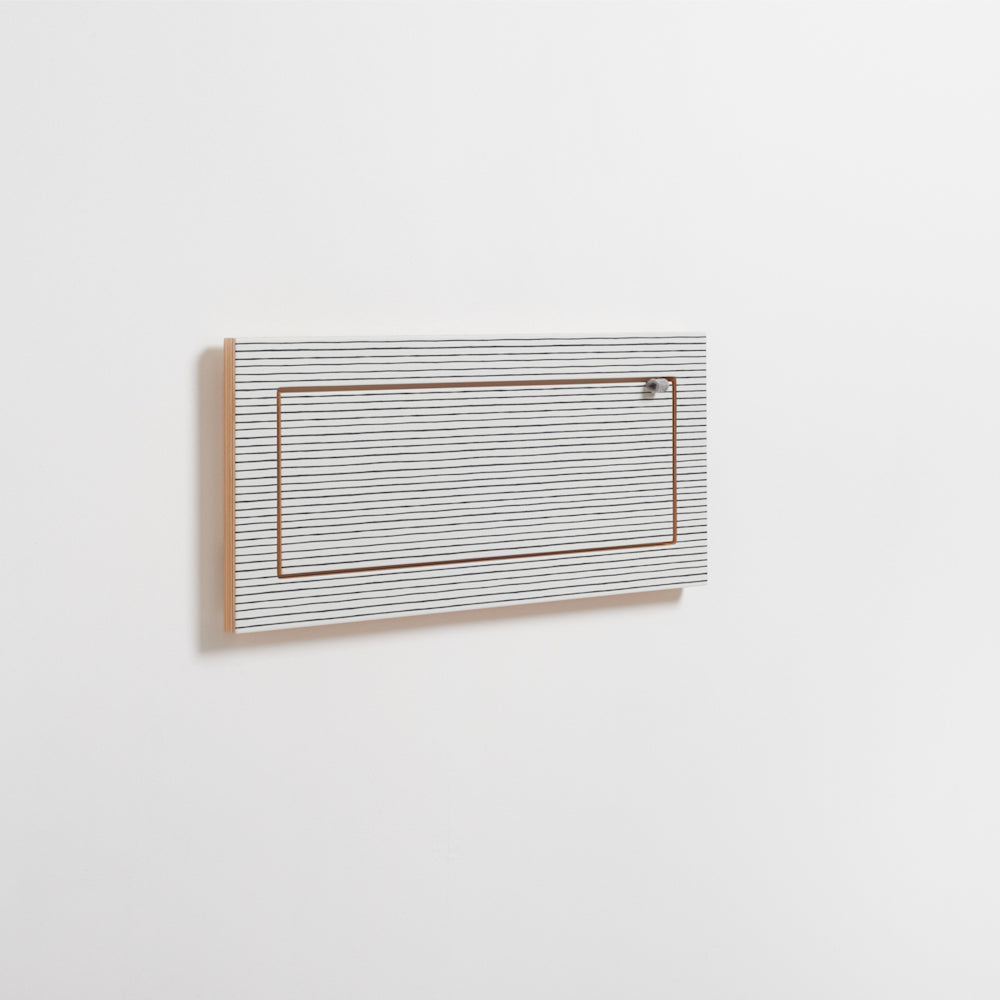 Fläpps Shelf 60×27 – Watercolor Stripes