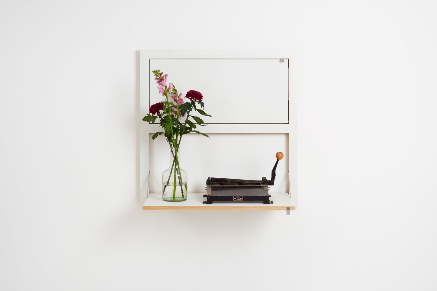 Fläpps Shelf White 80×80-2