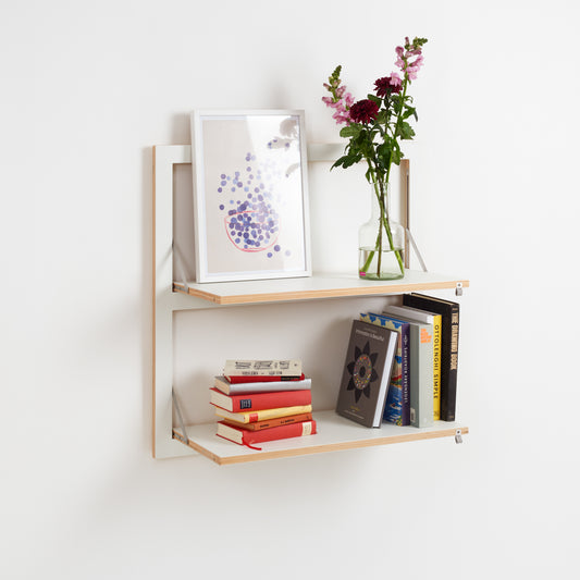 Fläpps Shelf White 80×80-2