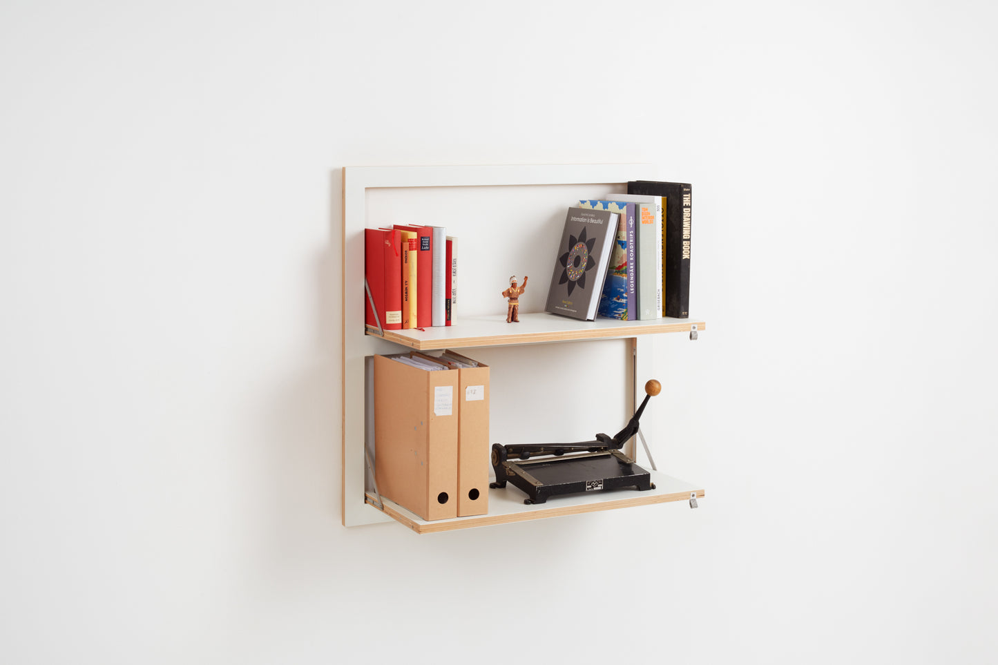 Fläpps Shelf White 80×80-2