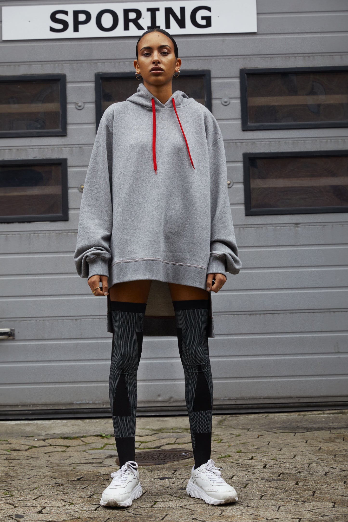 Grey Trail Hoodie