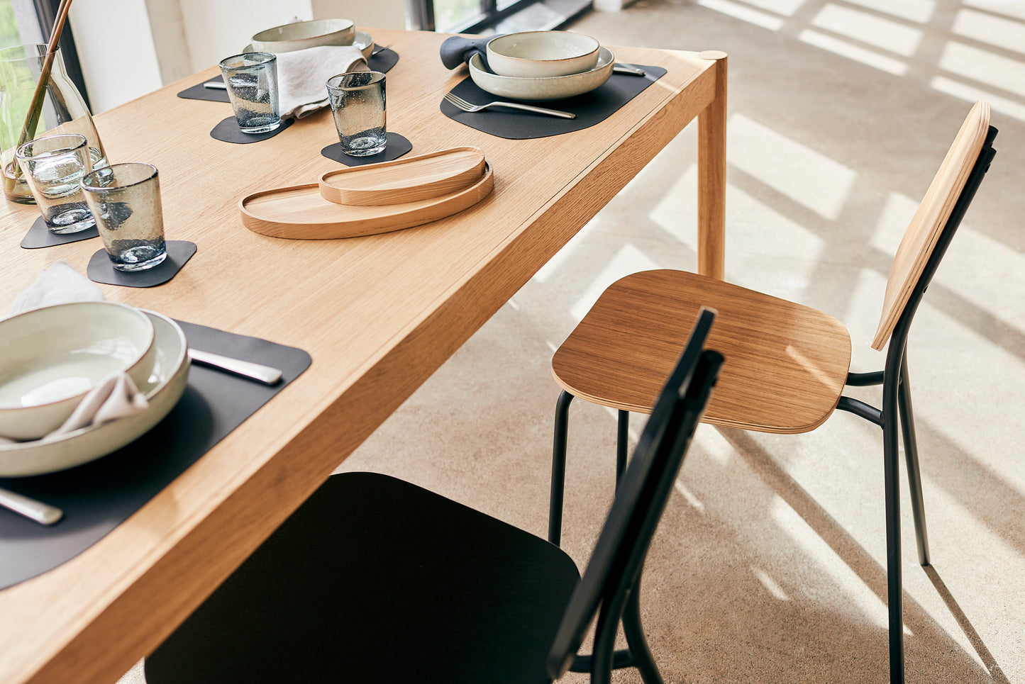 Hoya Oak Chair by Luigi Vittorio Cittadini