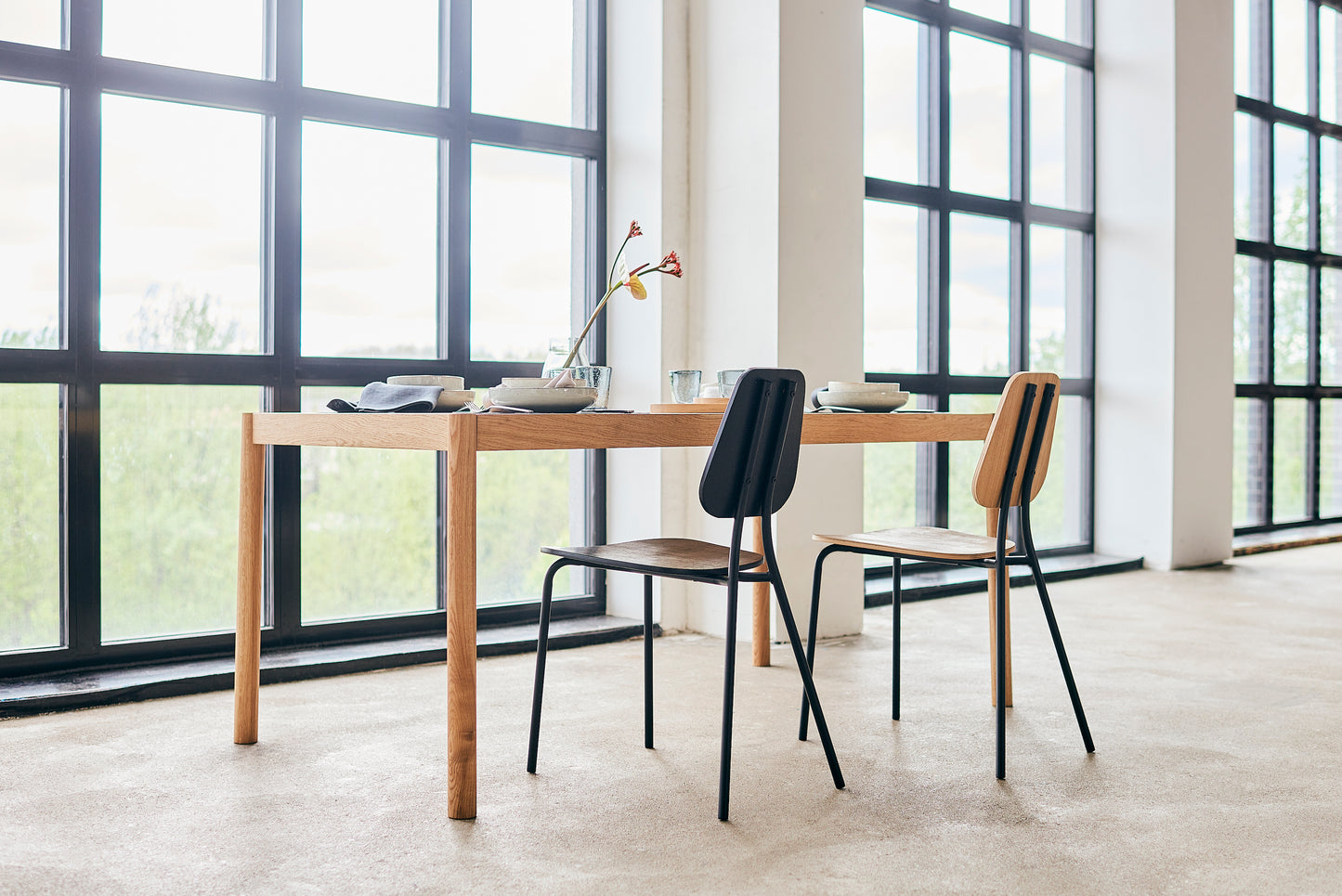 Hoya Oak Chair by Luigi Vittorio Cittadini