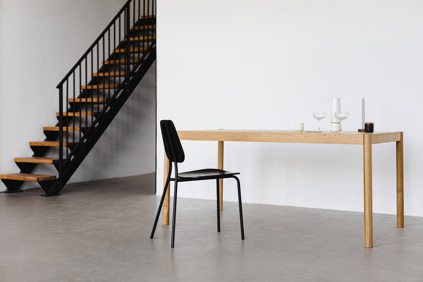 Hoya Oak Chair by Luigi Vittorio Cittadini