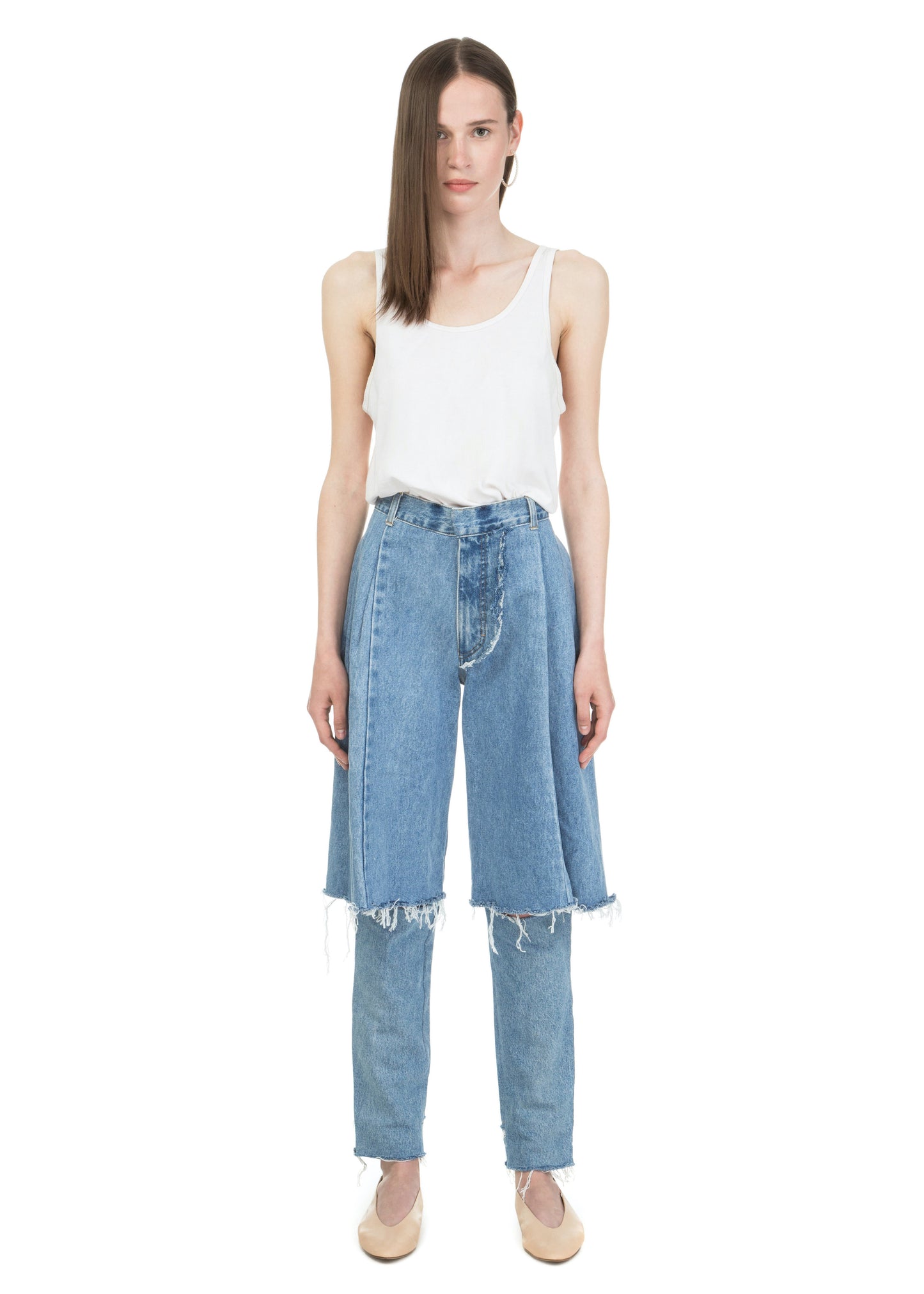 Light Blue Reworked Demi-Denims