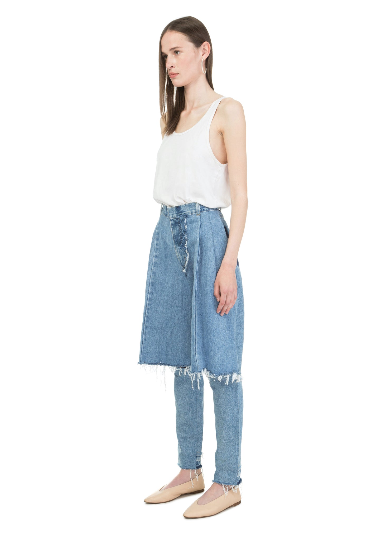 Light Blue Reworked Demi-Denims