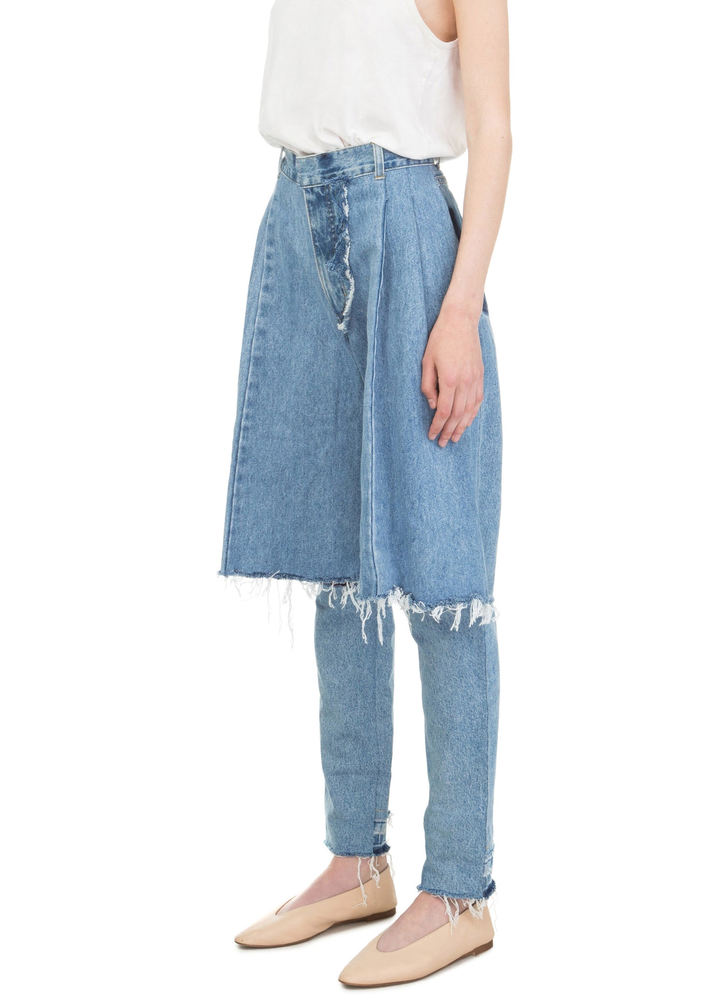 Light Blue Reworked Demi-Denims