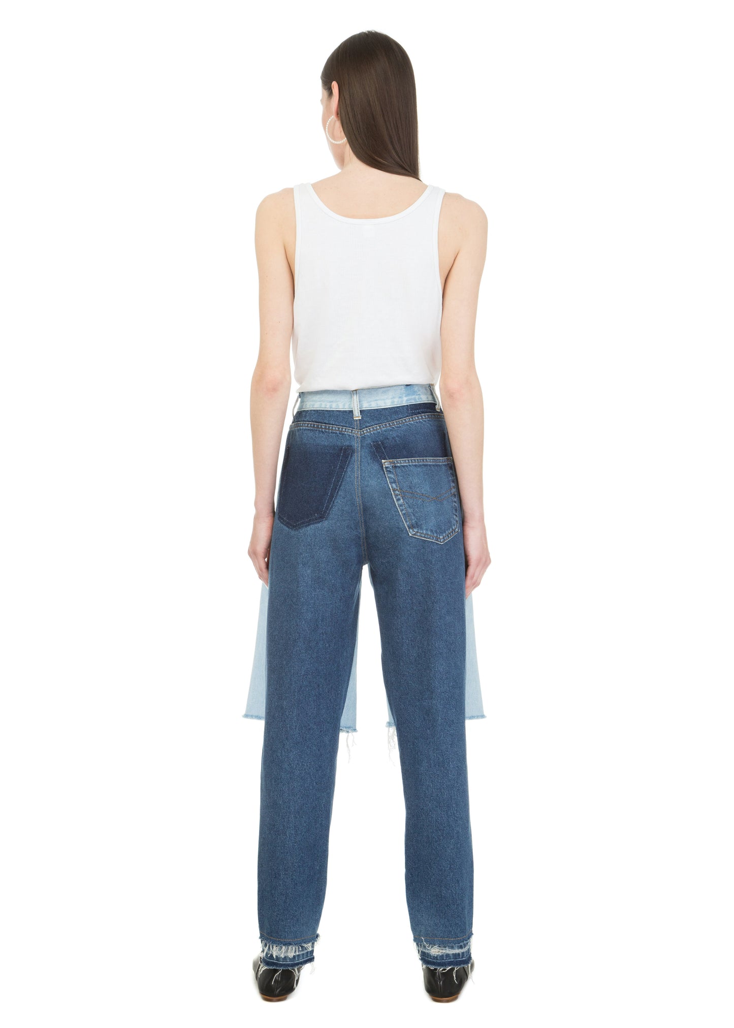 Mixed Colour Reworked Demi-Denims
