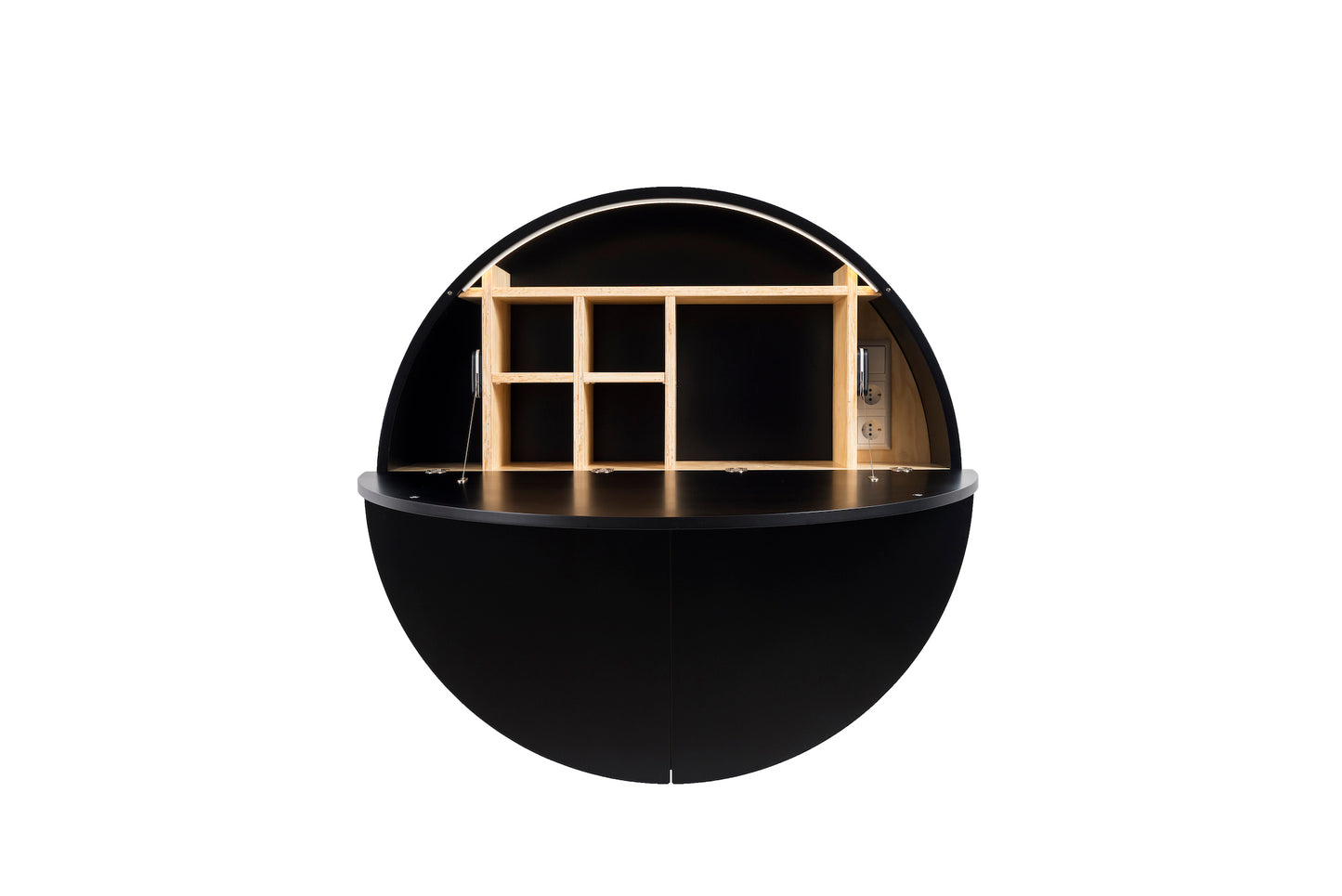 Multifunctional Pill Cabinet Black