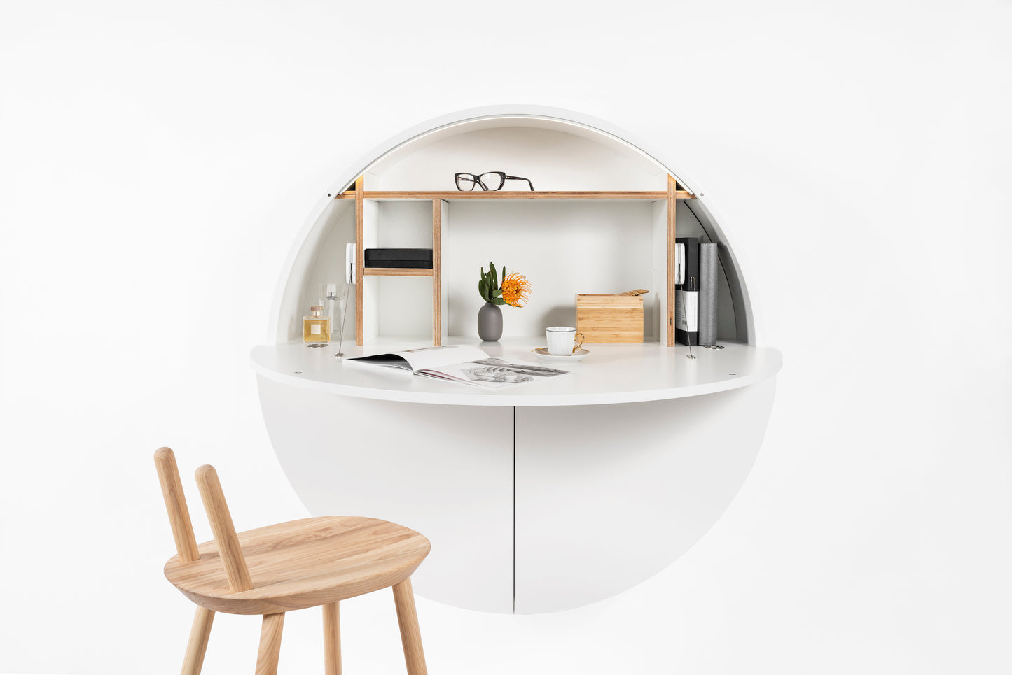 Multifunctional Pill Cabinet White