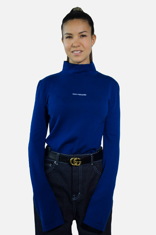 Merino Wool Knitted Turtleneck Wos