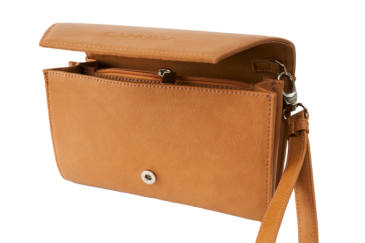 Mini Vegan Purse Camel