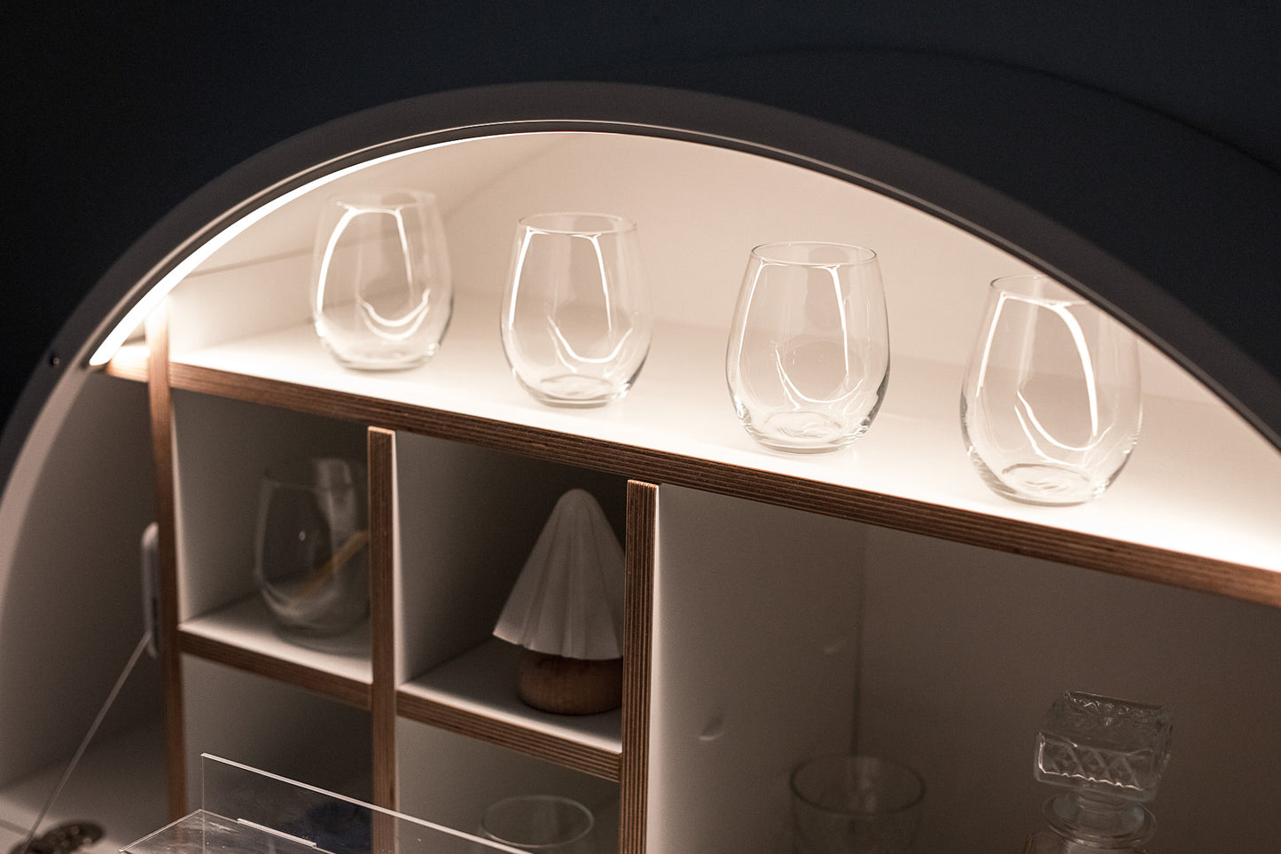 Multifunctional Pill Cabinet Black