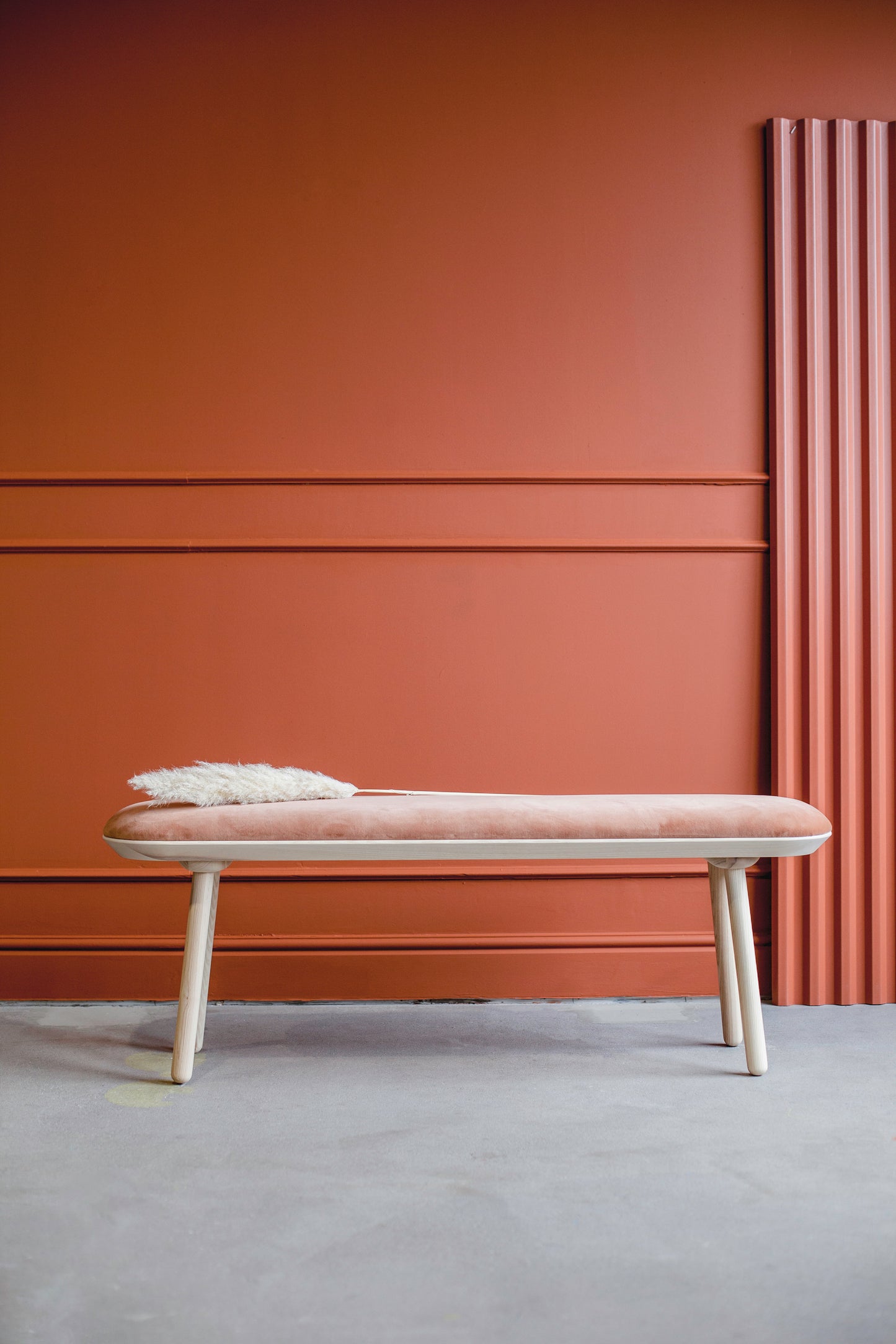 Naïve Bench Velour L100 cm