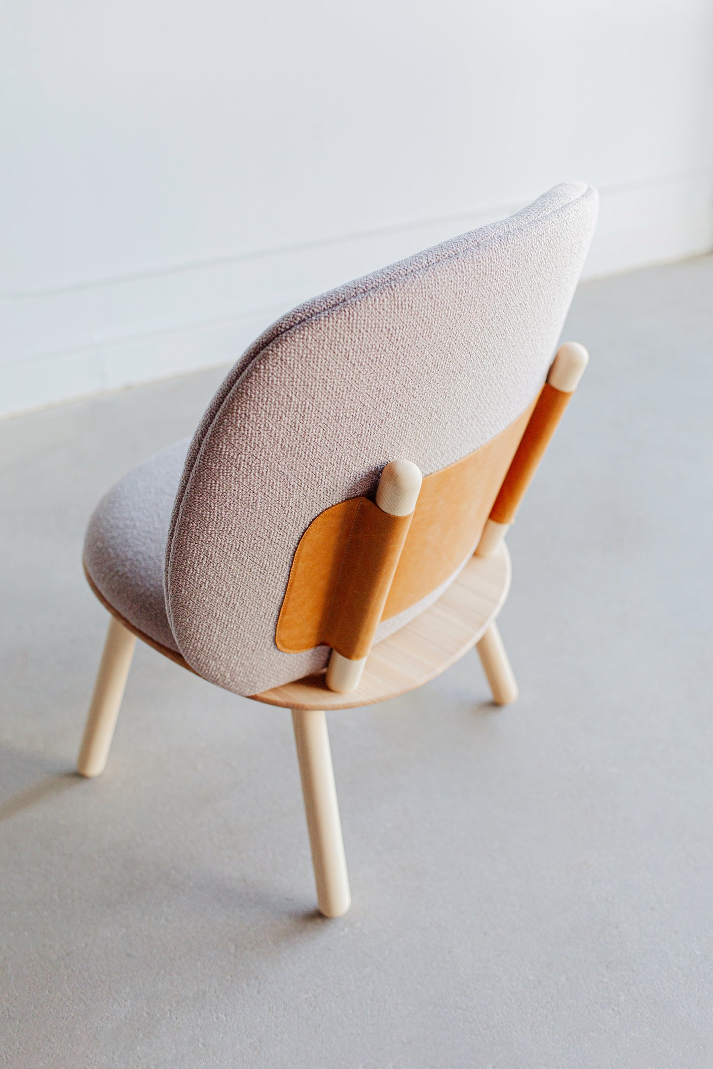 Naïve Low Chair Camira Yoredale Wool