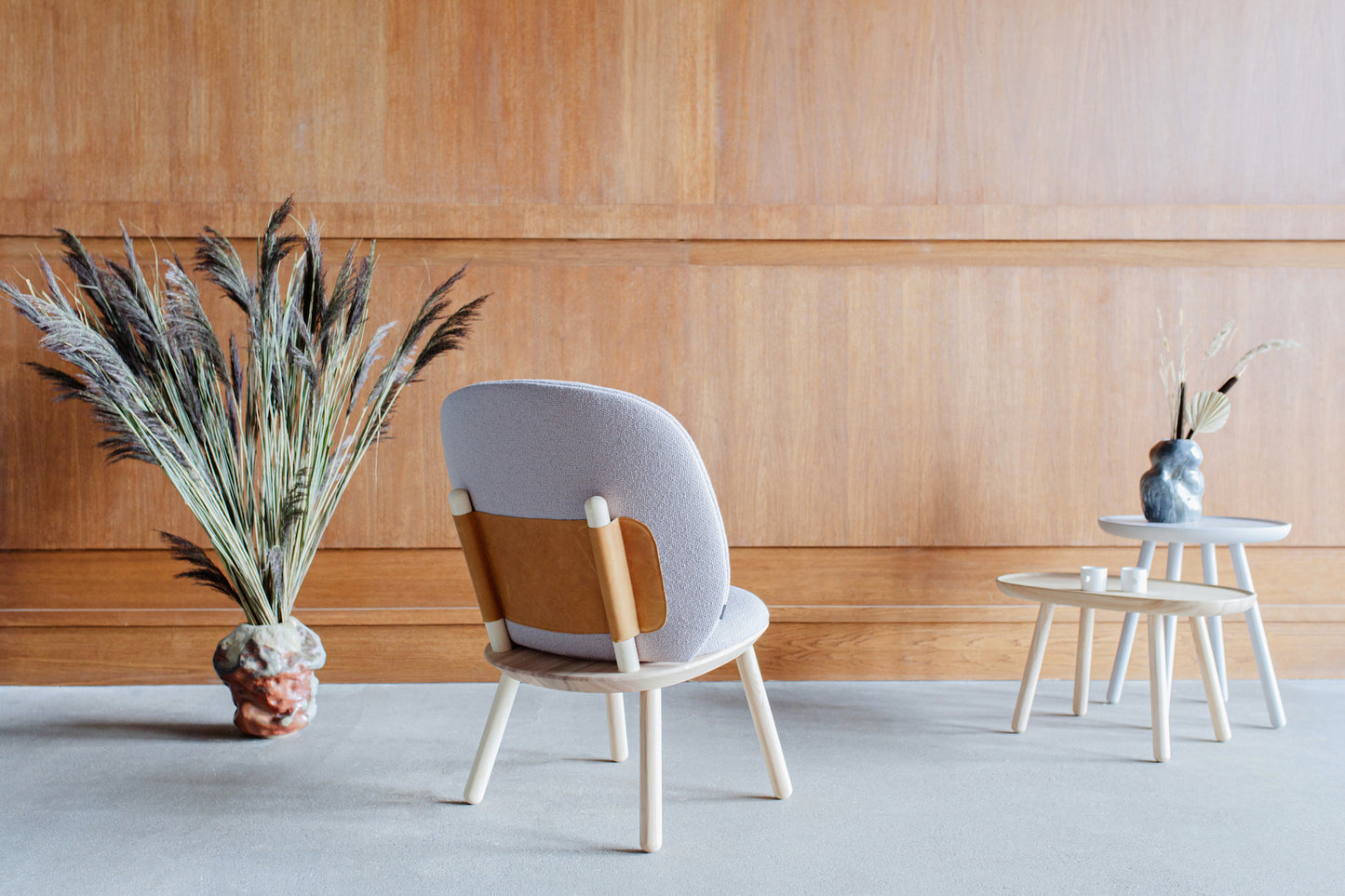 Naïve Low Chair Camira Yoredale Wool