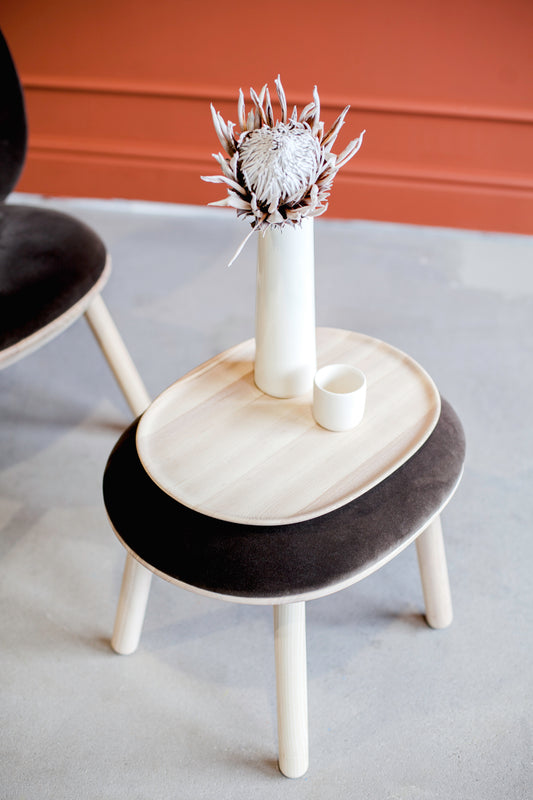 Naïve Ottoman Camira Yoredale Wool