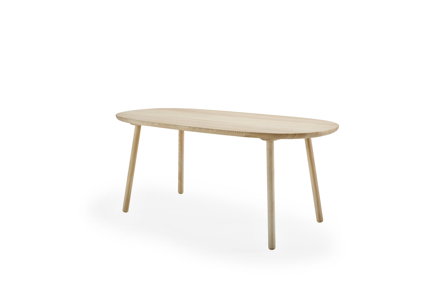 Naïve Dining Table Solid Ash Wood D180