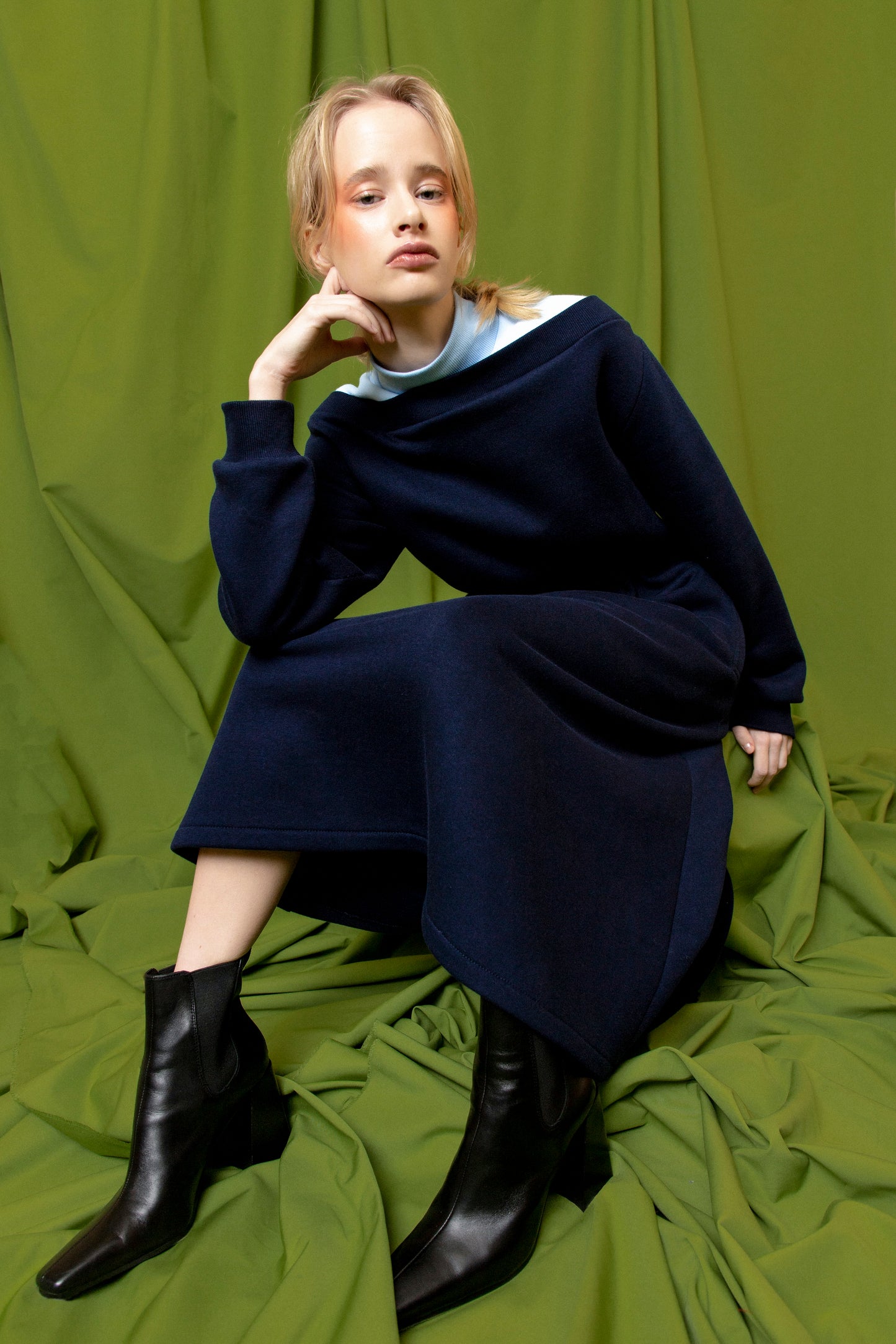 Long Organic Jersey Dress