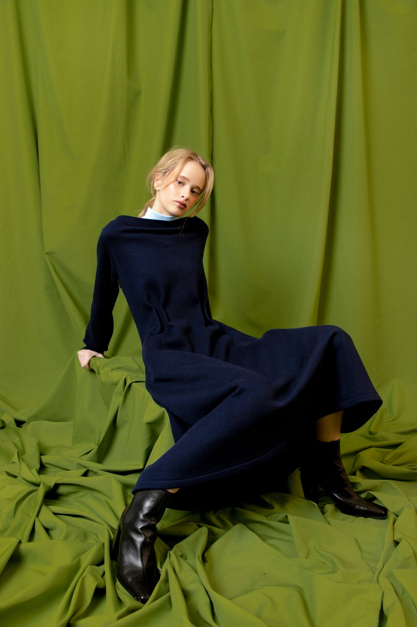 Long Organic Jersey Dress
