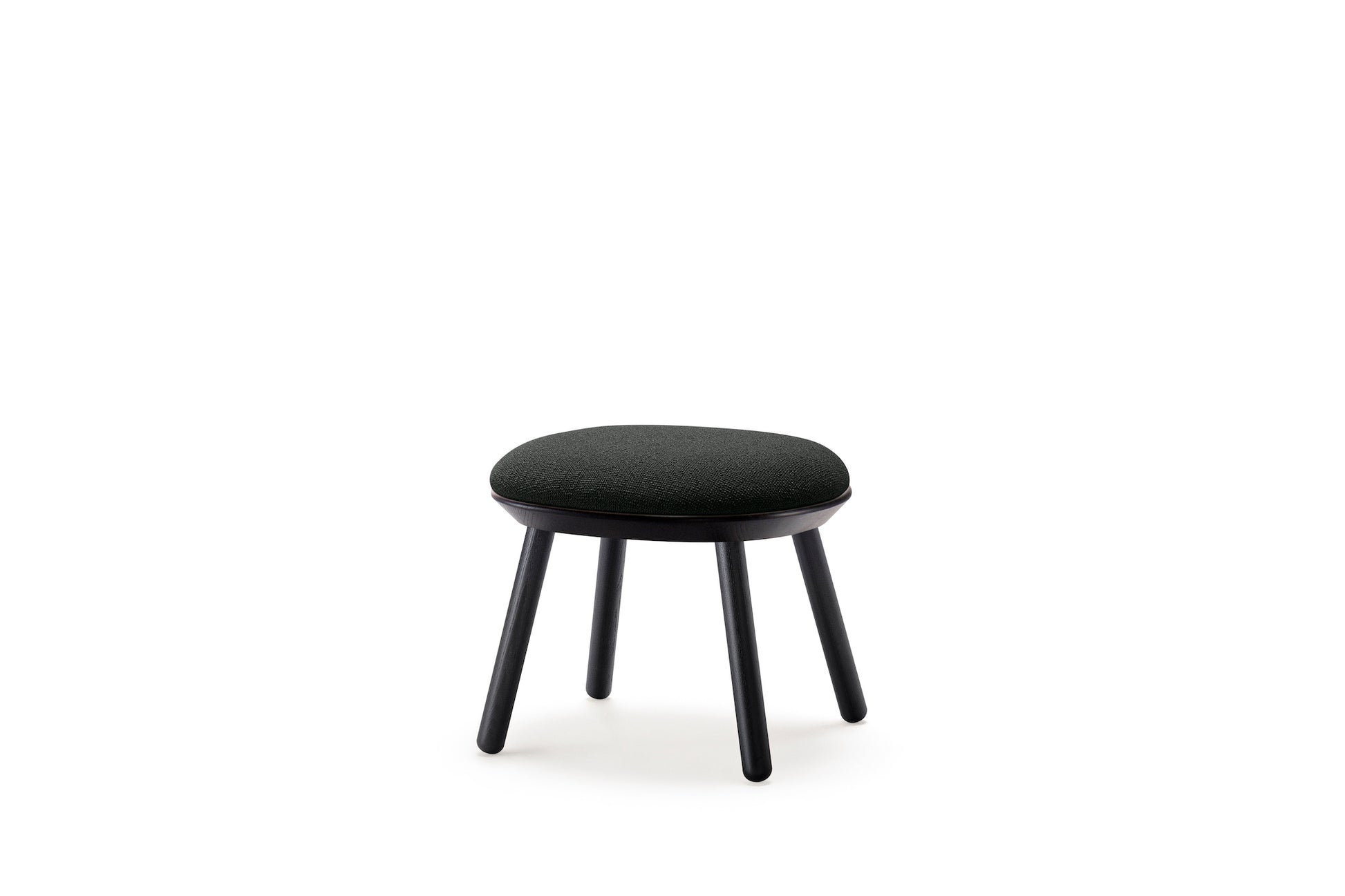 naïve-ottoman-camira-yoredale-black-wool