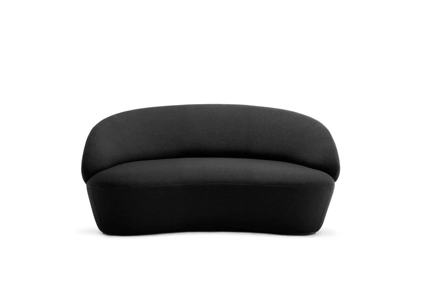 Naïve Camira Yoredale black Wool Two Seater Sofa