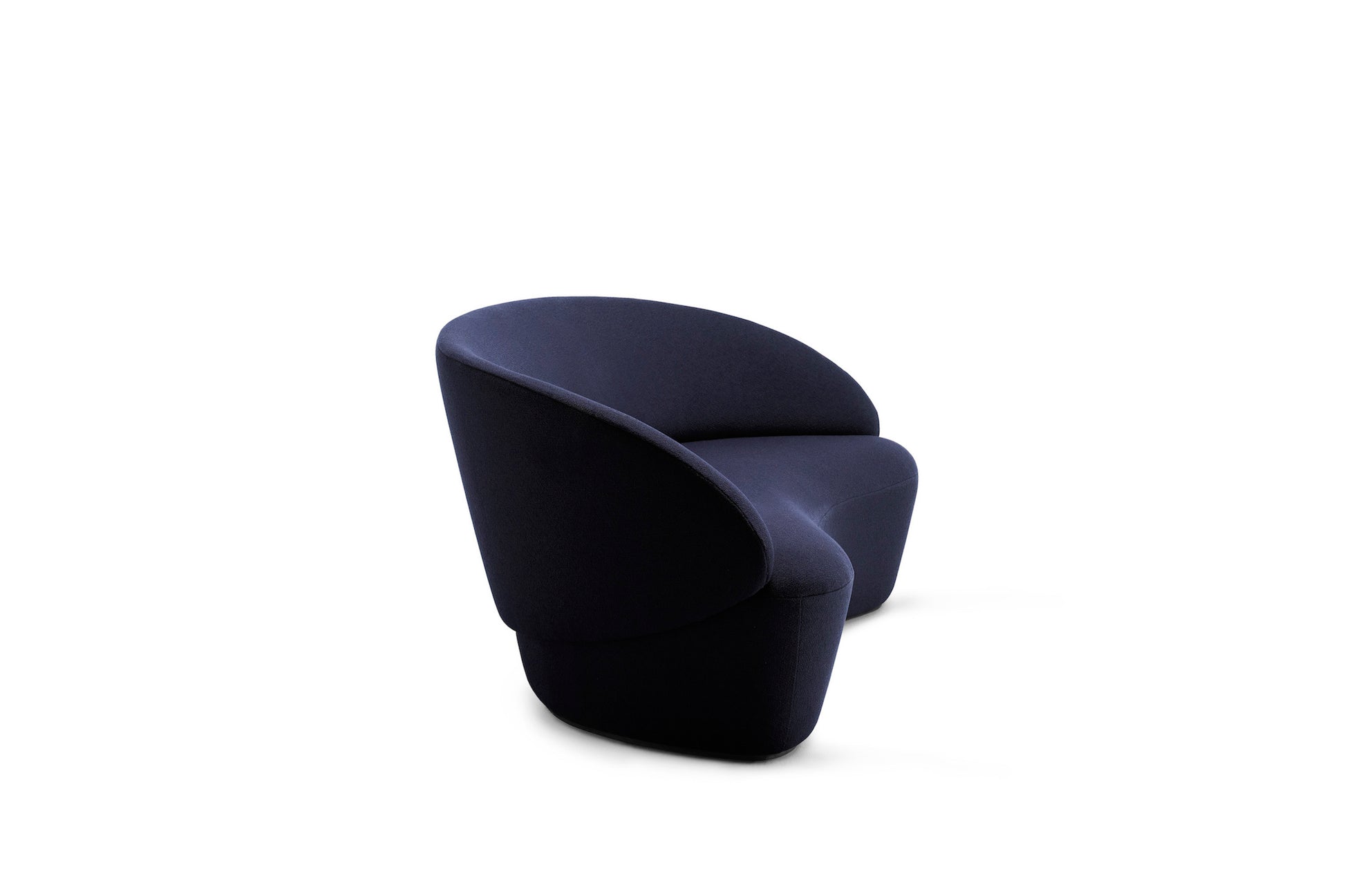 Naïve Camira Yoredale blue Wool Two Seater Sofa