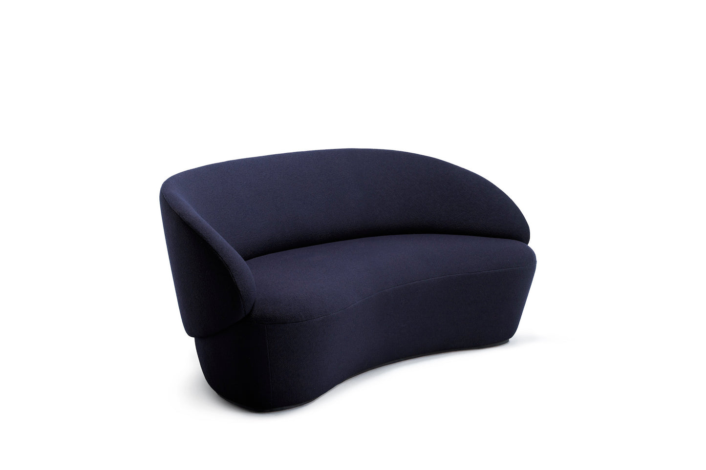 Naïve Camira Yoredale blue Wool Two Seater Sofa
