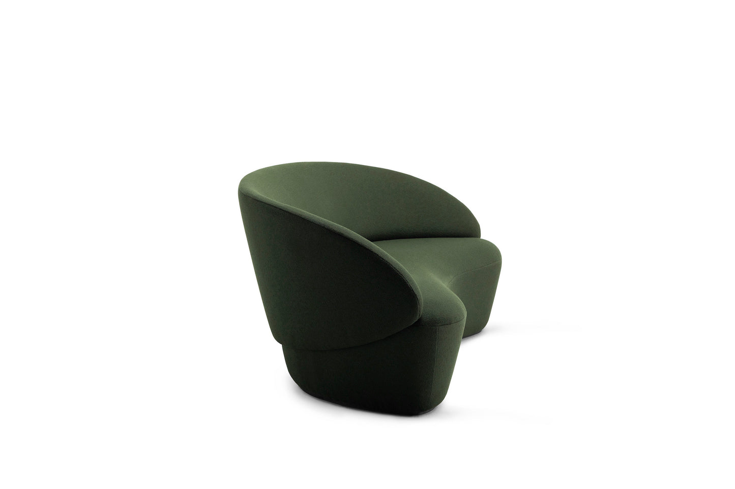 Naïve Camira Yoredale Green Wool Two Seater Sofa
