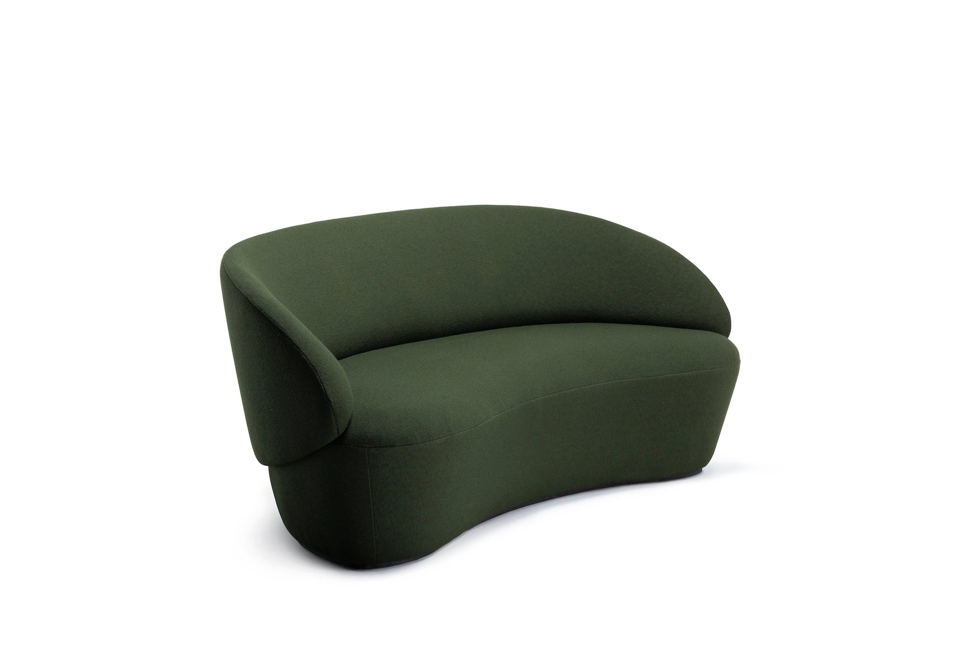 Naïve Camira Yoredale Green Wool Two Seater Sofa