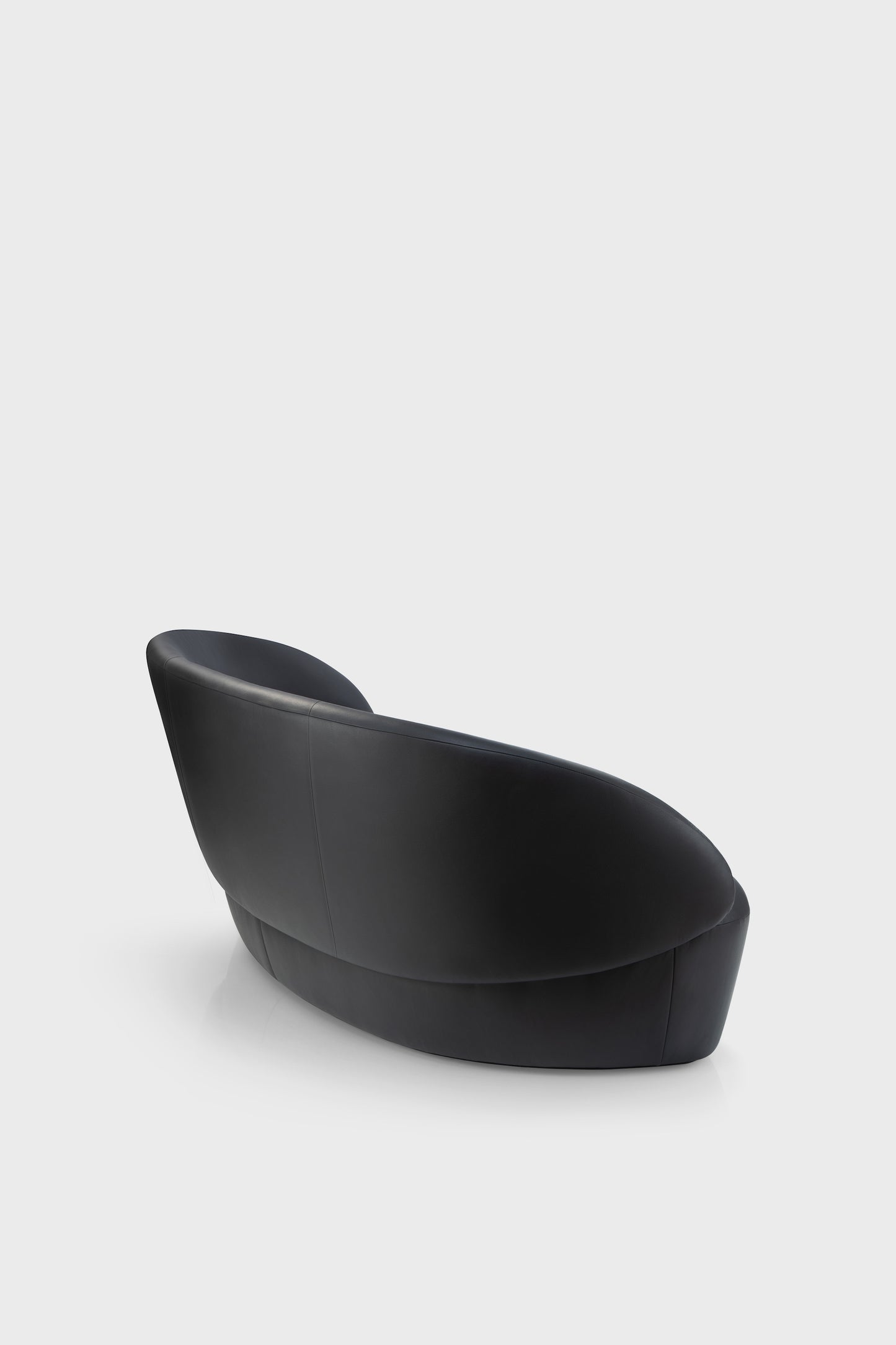 Naïve Sofa Black Leather