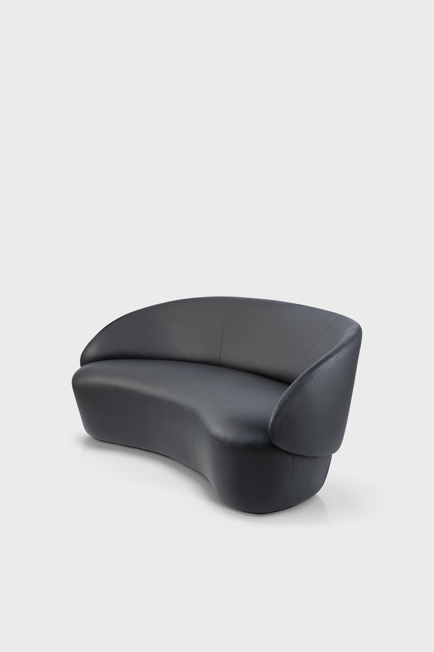 Naïve Sofa Black Leather