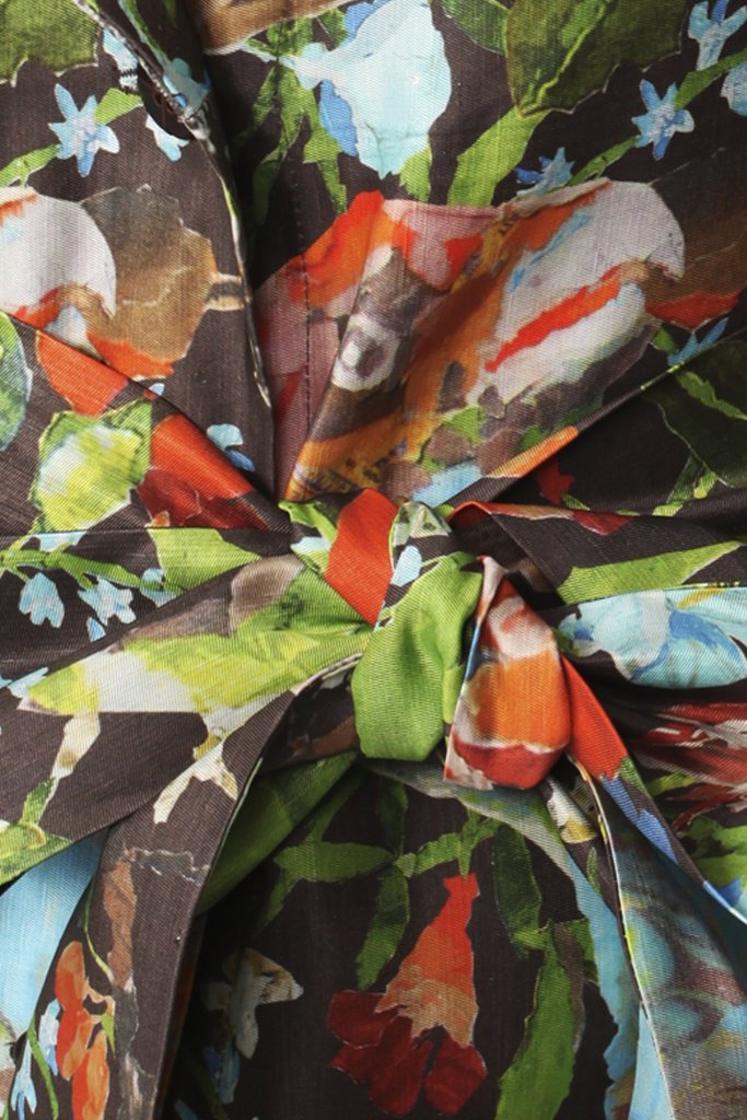 Origami Linen Tailored Dress