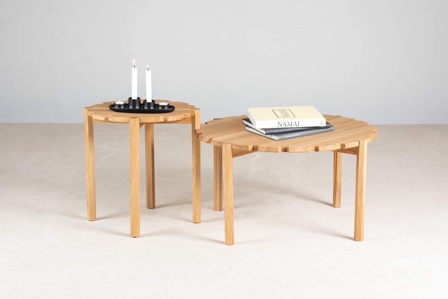 Pinion Oak Side Table - D50