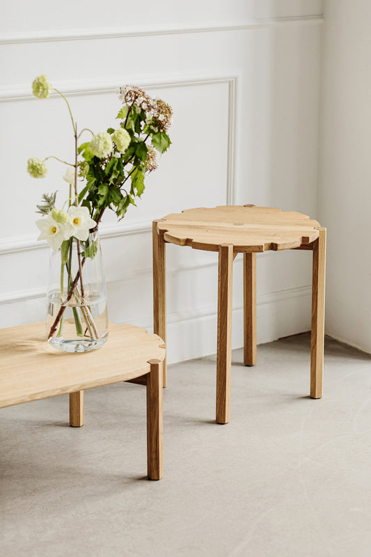 Pinion Oak Side Table - D50