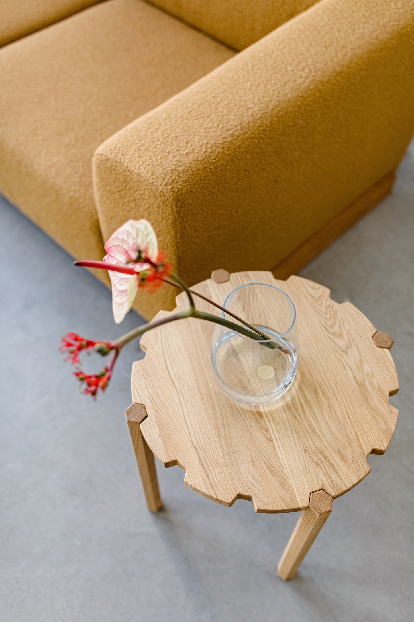 Pinion Oak Side Table - D50