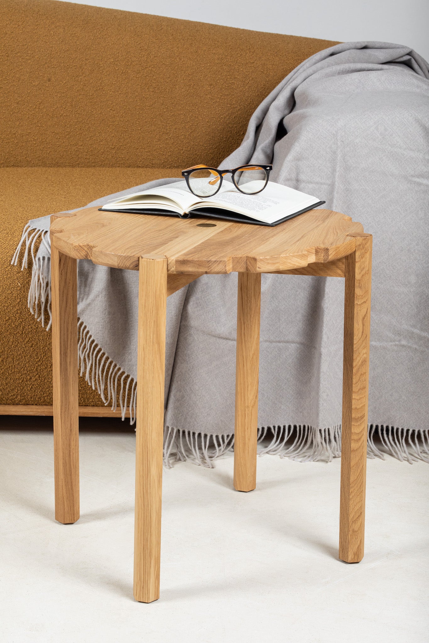 Pinion Oak Side Table - D50