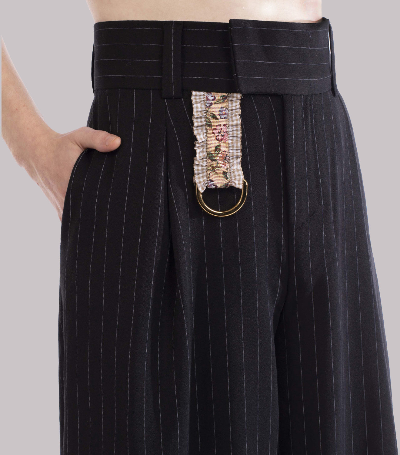Pinstripe Trousers