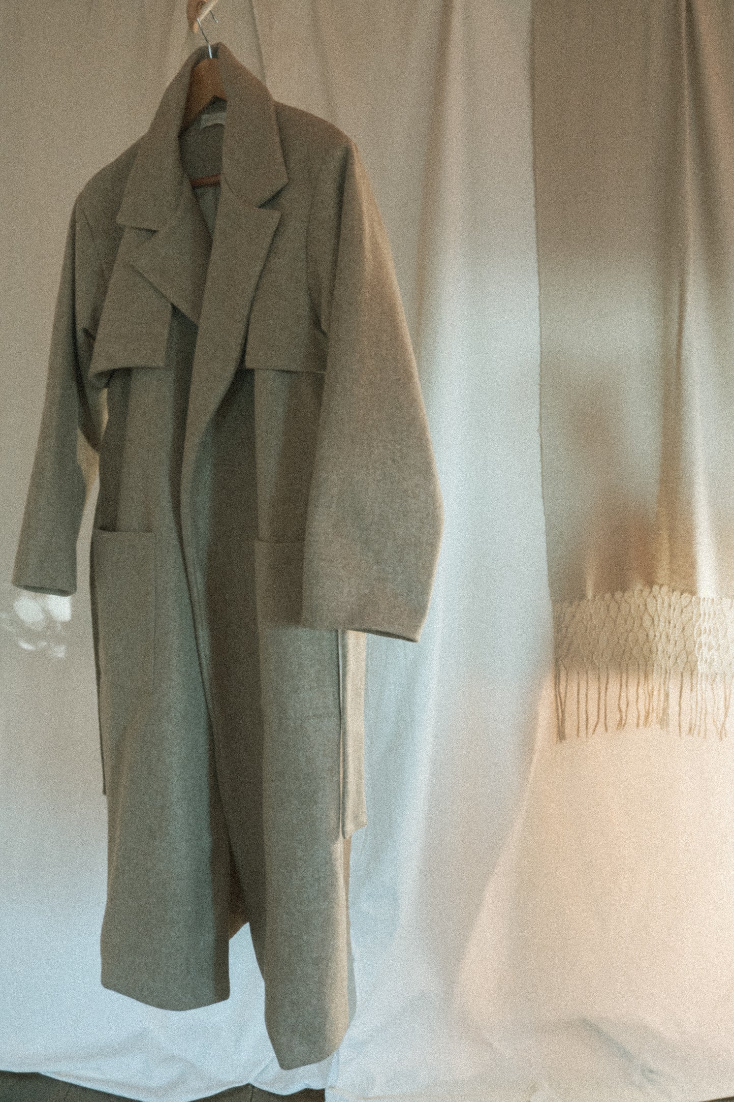 Sand Oversized Coat